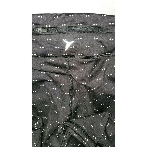 Old Navy Go-Dry Polka Dot Activewear Leggings Size M Running - Picture 4 of 5